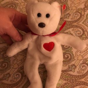 TY Beanie Babies Valentino Rare Limited Edition